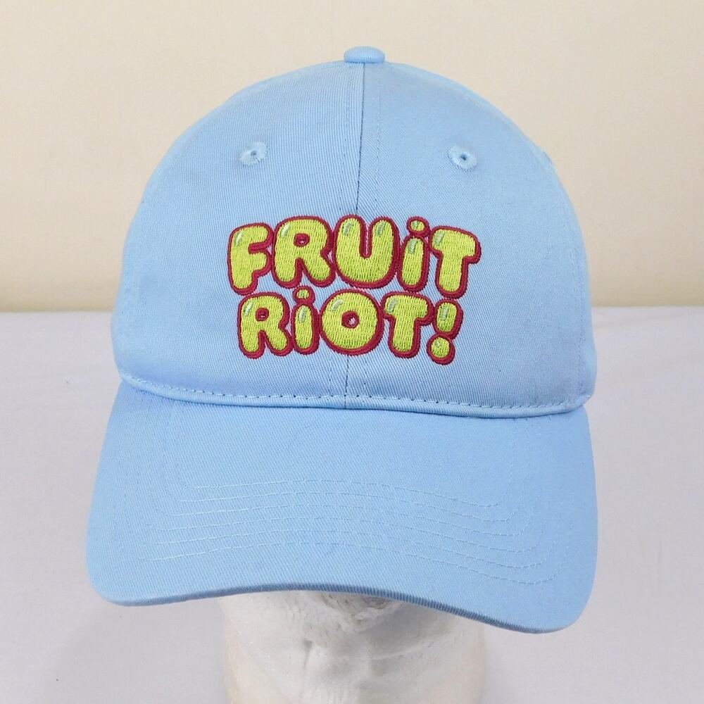Fruit Riot Sour Candy Grapes Hat Strapback Embroidered Logo Not For Wimps